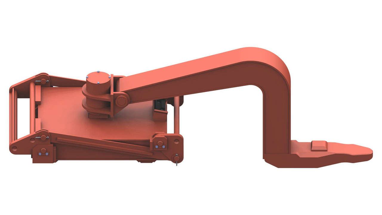 Schwanenhals mit automatischer Verriegelung