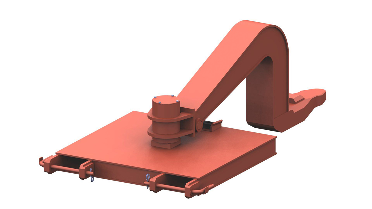 Schwanenhals mit Bolzenverriegelung