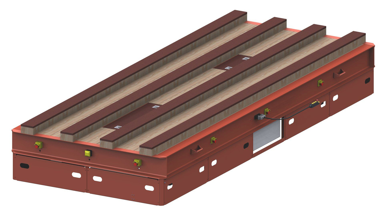 Elektro Gleiswagen batteriebetrieben