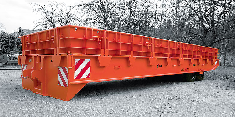 Rollpaletten und Schwanenhals