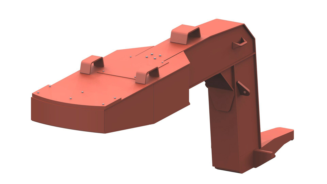 Schwanenhals für Sattelzugmaschinen