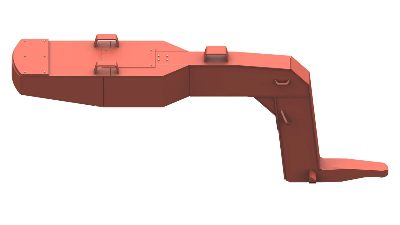 Schwanenhals für Sattelzugmaschinen